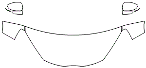 Standard Hood Fender & Mirrors | 2015 Toyota Prius c