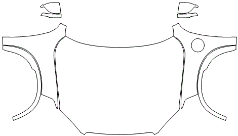 Full Hood & Fender + Mirror Kit | VOLVO XC90 R-DESIGN 2020