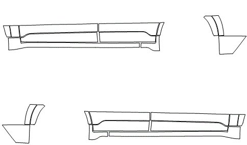 Rocker Panel Kit | VOLVO XC90 MOMENTUM 2021