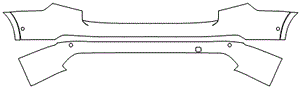 Rear Bumper Kit | VOLVO XC90 INSCRIPTION 2022