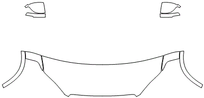 Standard Hood Fender & Mirrors | VOLVO XC90 MOMENTUM 2020