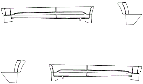 Rocker Panel Kit | VOLVO XC90 INSCRIPTION 2021