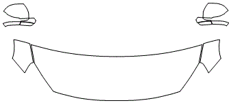 Standard Hood Fender & Mirror Kit | VOLVO S60 CROSS COUNTRY 2016