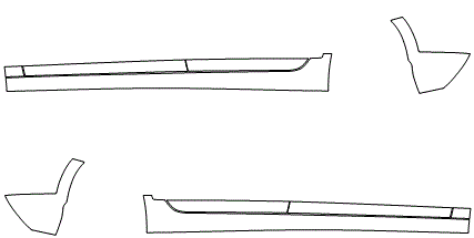 Rocker Panel Kit | VOLVO S60 2018