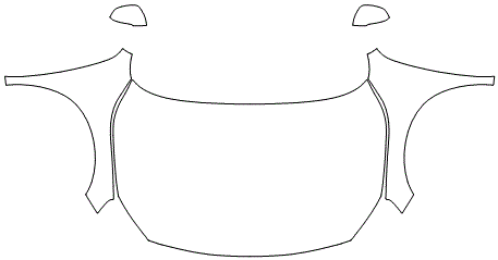 Full Hood & Fender + Mirror Kit | VOLVO S60 CROSS COUNTRY 2018