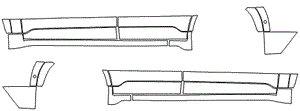 Rocker Panel Kit | VOLVO XC90 MOMENTUM 2019