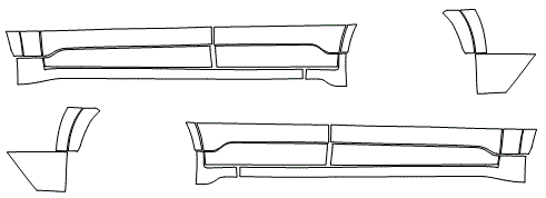 Rocker Panel Kit | VOLVO XC90 MOMENTUM 2019