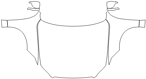 Full Hood & Fender + Mirror Kit | VOLVO XC60 MOMENTUM 2021