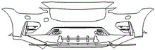 Bumper Kit | VOLVO V60 R-DESIGN 2021