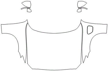 Full Hood & Fender + Mirror Kit | VOLVO V60 POLESTAR 2021