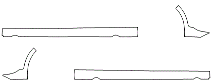 Rocker Panel Kit | VOLKSWAGEN GOLF R 2015