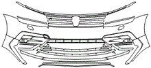 Bumper Kit | VOLKSWAGEN TIGUAN R-LINE 2020