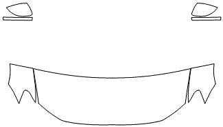 Standard Hood Fender & Mirrors | Volkswagen Tiguan S SE SEL 2018