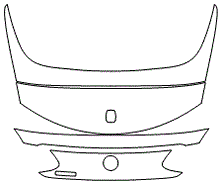 Trunk Lid Kit | MERCEDES BENZ C-CLASS C300 BASE CABRIOLET 2019