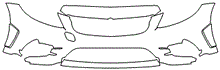 Bumper Kit | MERCEDES BENZ C-CLASS C300 AGM LINE CABRIOLET 2021