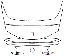 Trunk Lid Kit | MERCEDES BENZ C-CLASS AMG C63 S CABRIOLET 2017