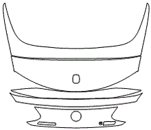 Trunk Lid Kit | MERCEDES BENZ C-CLASS AMG C63 S CABRIOLET 2017